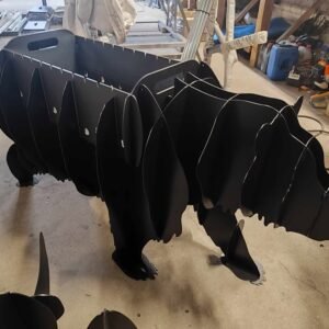 Gyvūno formos šašlykinė : Meška