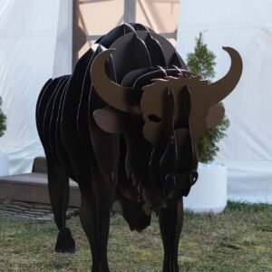 Gyvūno formos šašlykinė : Stumbras