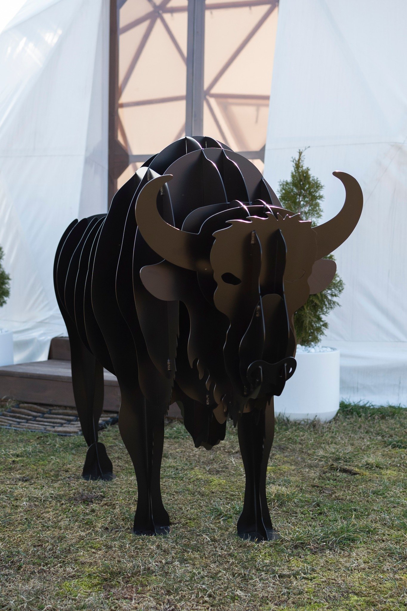 Gyvūno formos šašlykinė : Stumbras