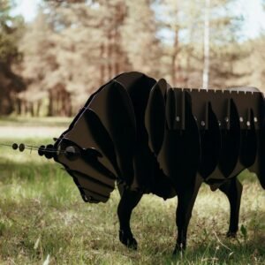 Gyvūno formos šašlykinė : Bulius