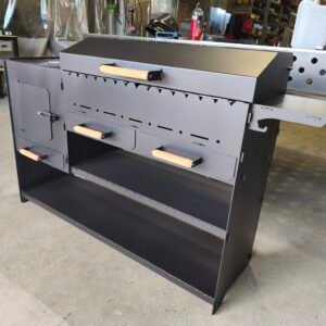 Šašlykinės su krosnimi kazanui