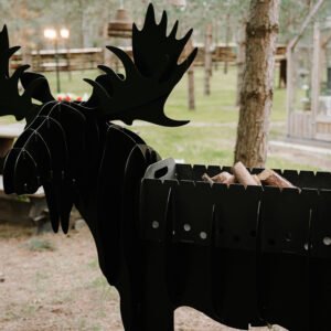 Gyvūno formos šašlykinė : Briedis