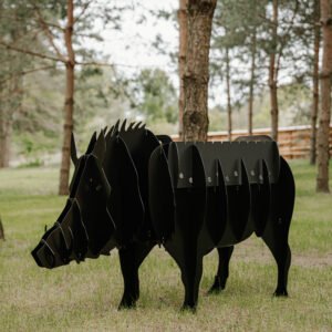 Gyvūno formos šašlykinė : Šernas