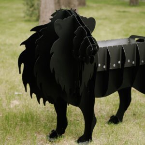 Gyvūno formos šašlykinė : Liūtas